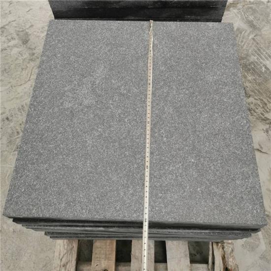 1a7a199444ee50045a7ac31458e59850_medium Indian Black Exfoliated Granite Bollard And Flamed Tiles Paving