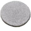 White Granite Flamed Top Rough Edges Round Granite Stepper For Garden