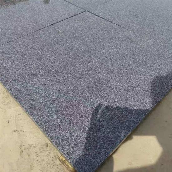 New G654 Grey Granite Flamed Anti Slip Pavement
