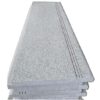 G603 Padang White Non-slip Bull Nose Steps