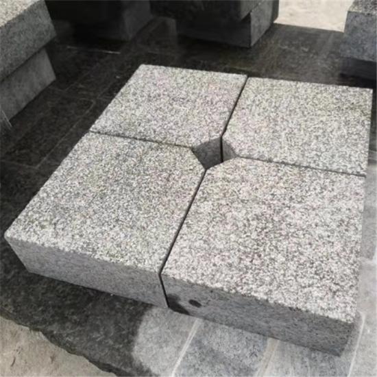 Exfoliated Dark Grey Granite Paving