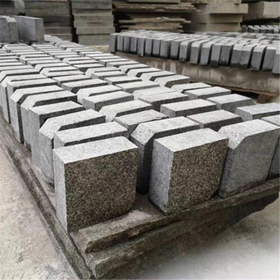 Exfoliated Dark Grey Granite Paving