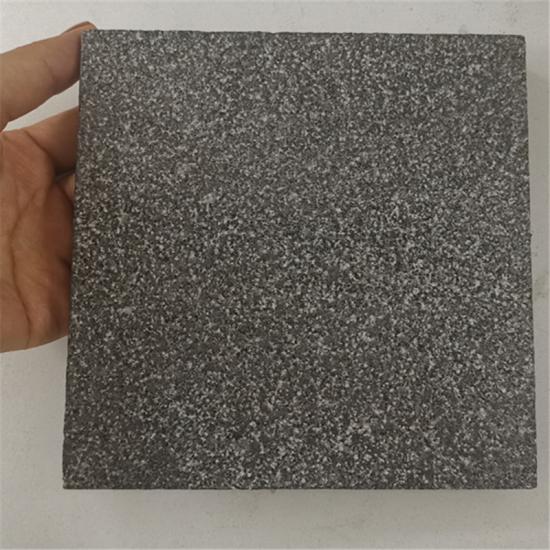 G684 China Shanxi Black Pearl Granite Bush-hammered