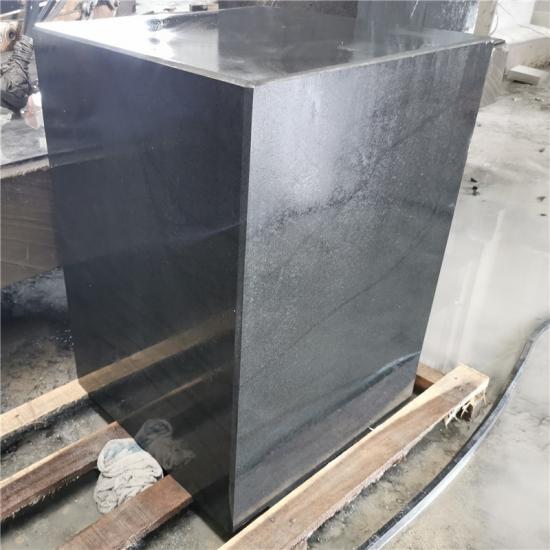 Bluestone Honed Finishing Cube Sculpture Stone Base 500x500x700mm