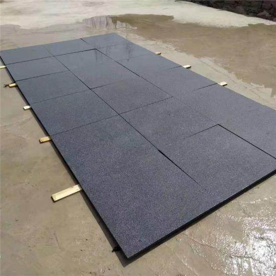 New G654 Grey Granite Flamed Anti Slip Pavement