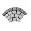 8351986d642391a247e0f917519209bf_medium Flamed Granite Cobbles Fan shaped On Mesh For Garden