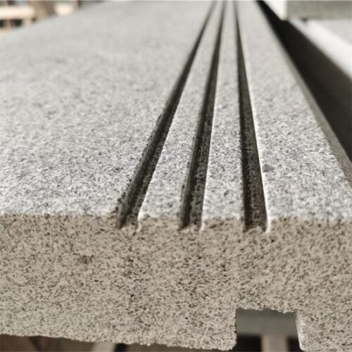 G654 Flamed Stairs With Non Slip Groove