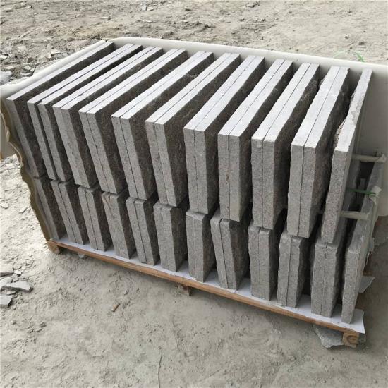 China Brown Rock Faced Stone Wall Tiles