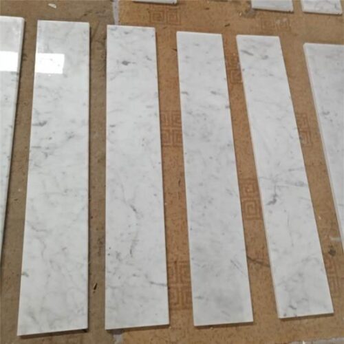 Cararra White Window Sill tiles 1000x178x18mm