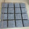 Mesh Natural Split Black Granite Cobblestone