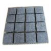 Mesh Natural Split Black Granite Cobblestone