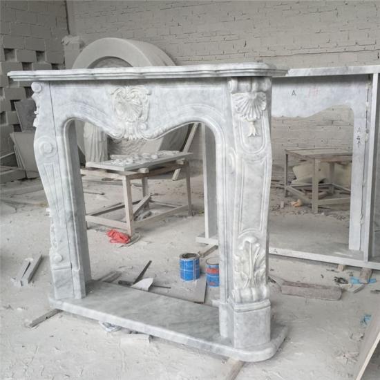 bc6873db3ad48081b0de1846f9828345_medium Bianco Carrara Stone For Fireplace White Marble Interior Design