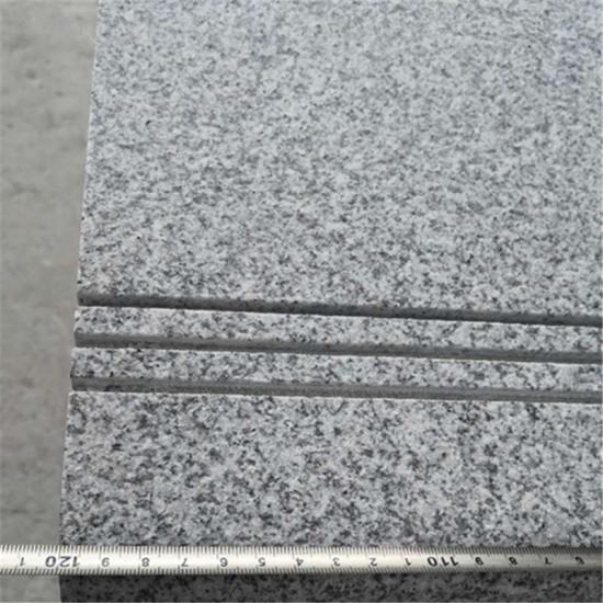 G603 Padang White Non-slip Bull Nose Steps