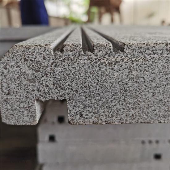 G654 Flamed Stairs With Non Slip Groove