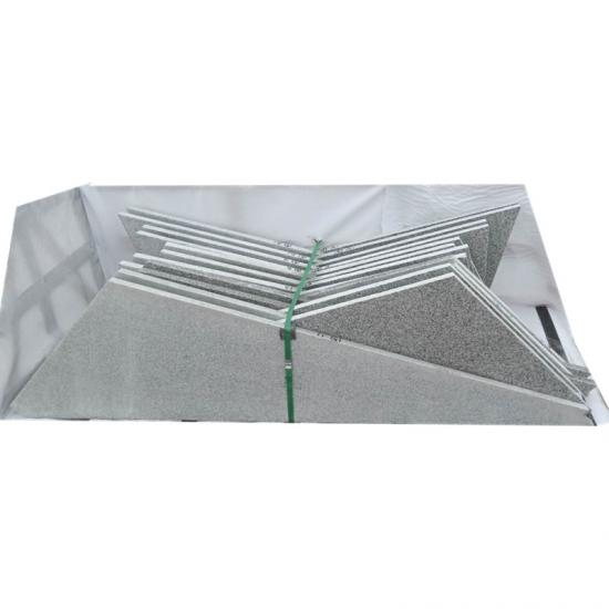 Sesame Grey G603 Curved Polish Spiral Staircase Treads