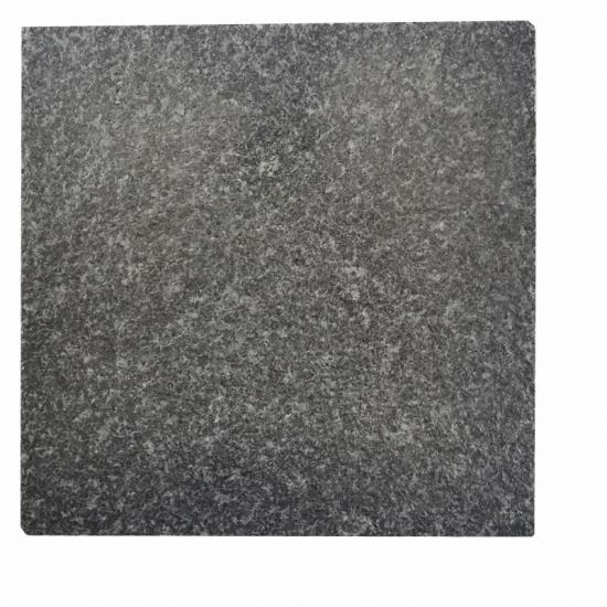 China Black Absolute Flamed Granite For Paving